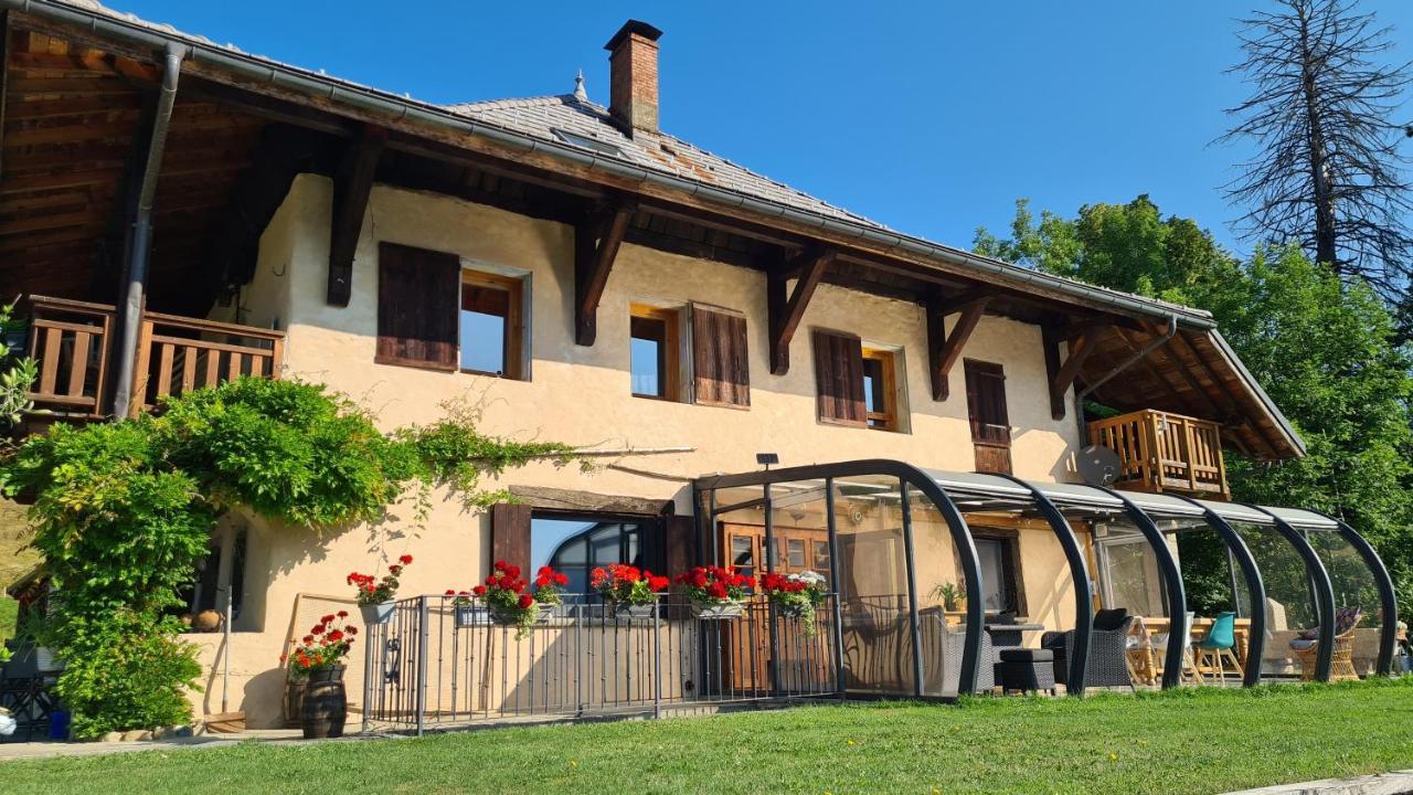 Bed and Breakfast Le Refuge Du Montagnard Marthod Exterior foto